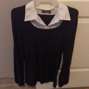 Dark Purple office top